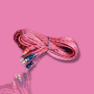 XTC RCA 2X4 MALE 7METER LIGHT BLUE/RED